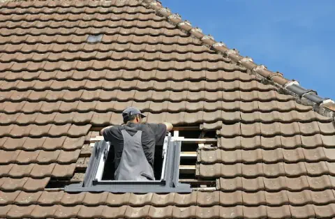 Pose de velux - Thoury-Férottes
